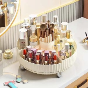 organisateur maquillage rotatif 9